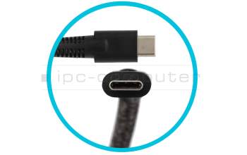 HP Pavilion Plus 14-ew1 original USB-C AC-adapter 110.0 Watt rounded + USB-A