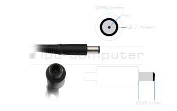 HP ProBook 440 G0 original AC-adapter 65.0 Watt normal 19,5V