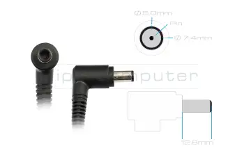 HP ProBook 6570b original AC-adapter 90.0 Watt