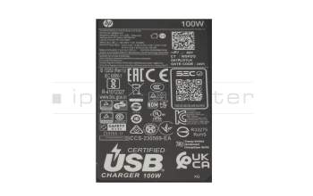 HP ZBook Fury 15 G8 original USB-C AC-adapter 100.0 Watt rounded