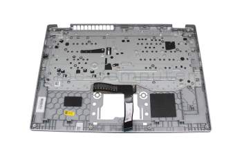 HQ2090215P000 original Acer keyboard incl. topcase DE (german) black/silver
