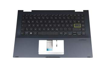 HQ2101305200 original Asus keyboard DE (german) black with backlight