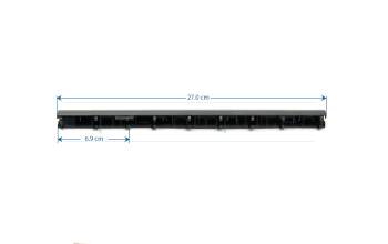 Hinge cover black Length: 27.0 cm original for Asus F555LN