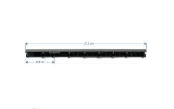 Hinge cover black Length: 27.2 cm original for Asus A555BP