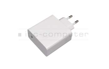 Huawei MateBook 13 (2021) original USB-C AC-adapter 65.0 Watt EU Wallplug white