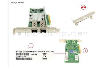 Fujitsu ETH CTRL 2X10GBIT PCIE X8 X520-DA2 for Fujitsu Celsius M7010