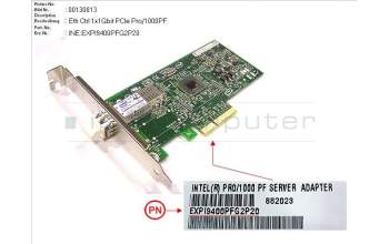 Fujitsu INE:EXPI9400PFG2P20 Eth Ctrl 1x1Gbit PCIe Pro/1000PF