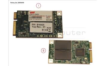 Fujitsu SSD M-SATA 64GB (MLC) for Fujitsu Futro S720