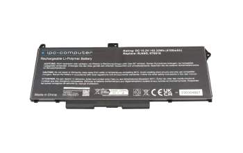 IPC-Computer battery (15,2V 4-cell) compatible to Dell 06RNMX with 62.32Wh