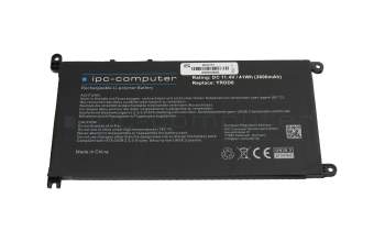 IPC-Computer battery (3.5cm variant) compatible to Dell 00FJMK with 41Wh
