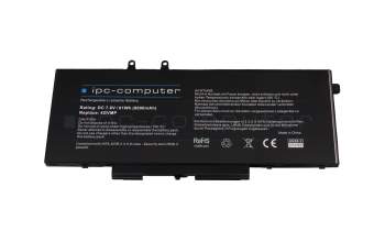 IPC-Computer battery (4 cells) compatible to Dell 05H46R with 61Wh