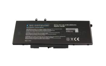 IPC-Computer battery (4 cells) compatible to Dell 451-BCIU with 61Wh