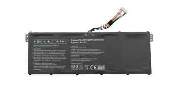 IPC-Computer battery 32Wh AC14B8K (15.2V / 2100mAh) suitable for Acer Swift 3 (SF315-51G)