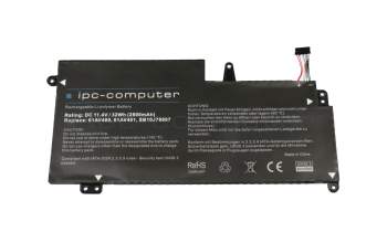 IPC-Computer battery 32Wh suitable for Lenovo ThinkPad 13 (20GK)