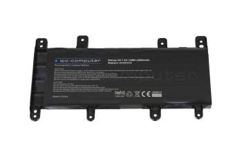 IPC-Computer battery 34Wh suitable for Asus F756UQ