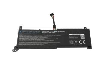 IPC-Computer battery 36Wh (2 cells 7.7V) suitable for Lenovo IdeaPad 3-17ADA6 (82KS)