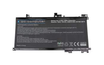 IPC-Computer battery 39Wh 11.55V suitable for HP Pavilion 15-bc300