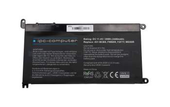 IPC-Computer battery 39Wh suitable for Dell Inspiron 15 (5583)