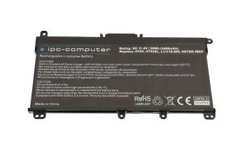 IPC-Computer battery 39Wh suitable for HP Pavilion 15-cs0000