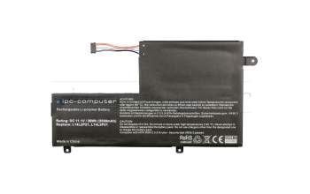 IPC-Computer battery 39Wh suitable for Lenovo Flex 3-1470 (80JK)