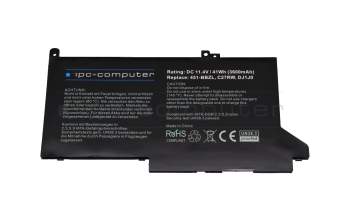IPC-Computer battery 41Wh suitable for Dell Latitude 12 (7290)