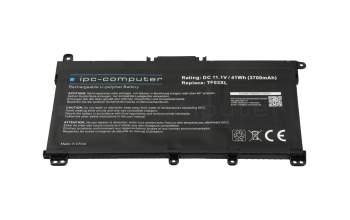 IPC-Computer battery 41Wh suitable for HP 14s-be100