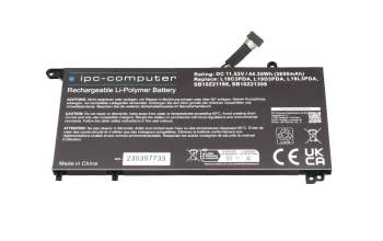IPC-Computer battery 44.35Wh 3 cell suitable for Lenovo ThinkBook 15 G2 ITL (20VE)