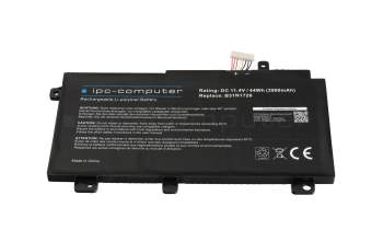 IPC-Computer battery 44Wh suitable for Asus TUF FX565GM