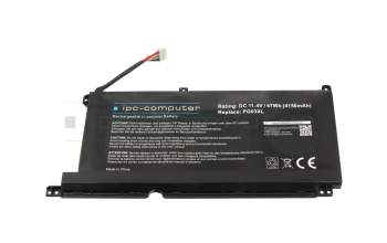 IPC-Computer battery 47Wh suitable for HP Envy x360 13-ar0000