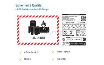 IPC-Computer battery 47Wh suitable for HP Envy x360 13-ay0000