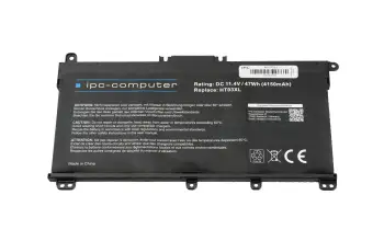 IPC-Computer battery 47Wh suitable for HP Envy x360 15-cn1000