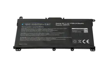 IPC-Computer battery 47Wh suitable for HP Pavilion 15-eh0000