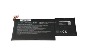 IPC-Computer battery 49Wh suitable for MSI GS63 Stealth 8RF (MS-16K7)