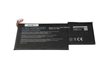 IPC-Computer battery 49Wh suitable for MSI Thin 15 B13UC (MS-16R8)