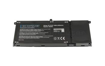 IPC-Computer battery 55Wh (4 cells) suitable for Dell Latitude 11 (3140)
