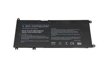 IPC-Computer battery 55Wh suitable for Dell Inspiron 17 2in1 (7773)