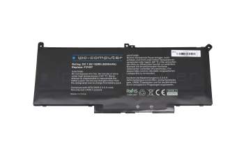 IPC-Computer battery 62Wh suitable for Dell Latitude 12 (7280)