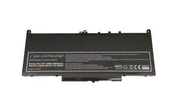 IPC-Computer battery 7.6V compatible to Dell 0242WD with 44Wh