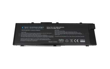 IPC-Computer battery 80Wh suitable for Dell Precision 15 (7510)