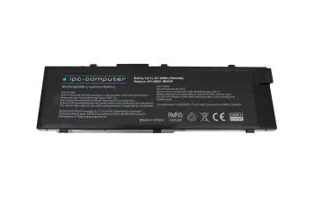 IPC-Computer battery 80Wh suitable for Dell Precision 15 (7520)