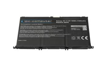 IPC-Computer battery 82Wh suitable for Dell Inspiron 15 (7567)