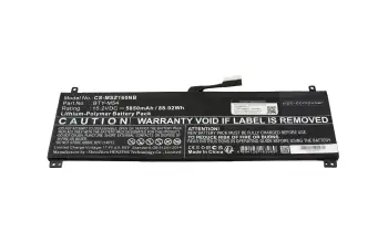 IPC-Computer battery 88.92Wh suitable for MSI Creator Z16 A11UE/A11UET (MS-1571)