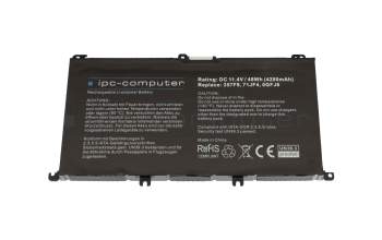 IPC-Computer battery compatible to Dell 00GFJ6 with 48Wh