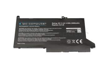 IPC-Computer battery compatible to Dell 451-BCIB with 41Wh
