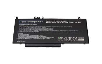 IPC-Computer battery compatible to Dell 8V5GX with 43Wh