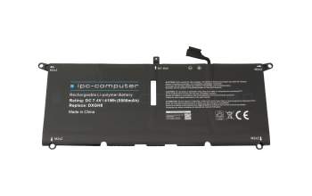 IPC-Computer battery compatible to Dell G7GV0 with 41Wh