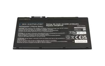 IPC-Computer battery compatible to Fujitsu FMVNBP245 with 44.82Wh