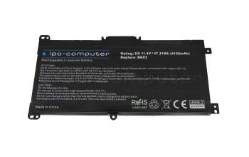 IPC-Computer battery compatible to HP 5711783825906 with 47.31Wh