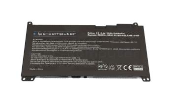 IPC-Computer battery compatible to HP HSTNN-Q01C with 39Wh