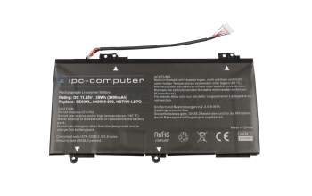 IPC-Computer battery compatible to HP SE03XL with 39Wh